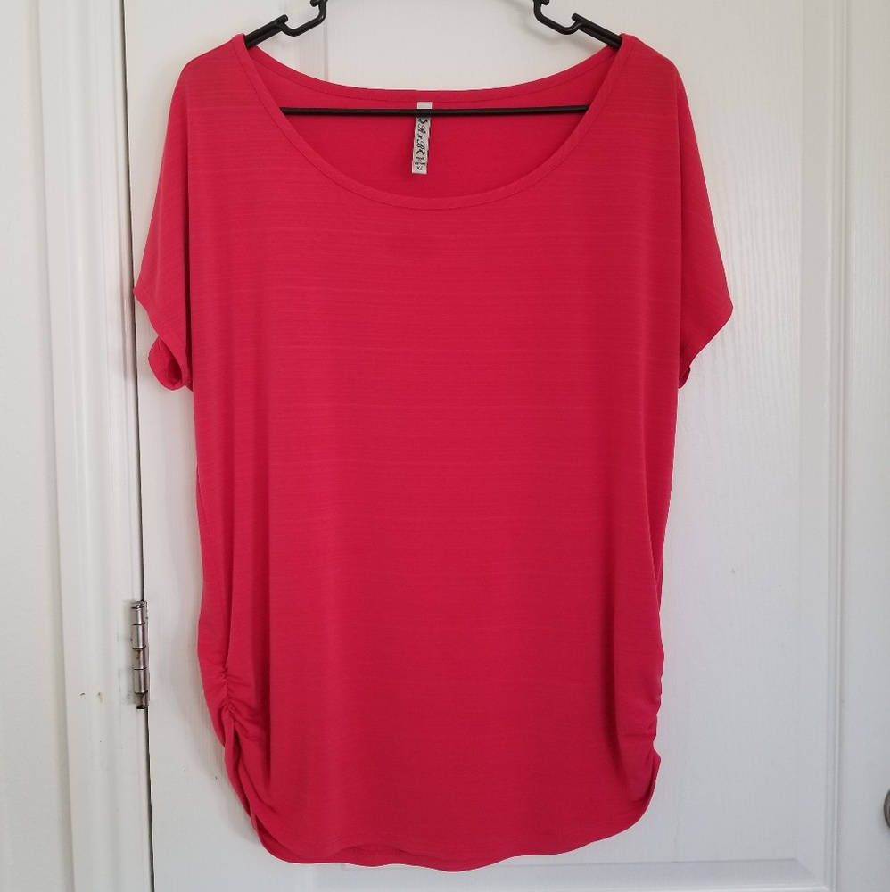 Coral Pink Shirt